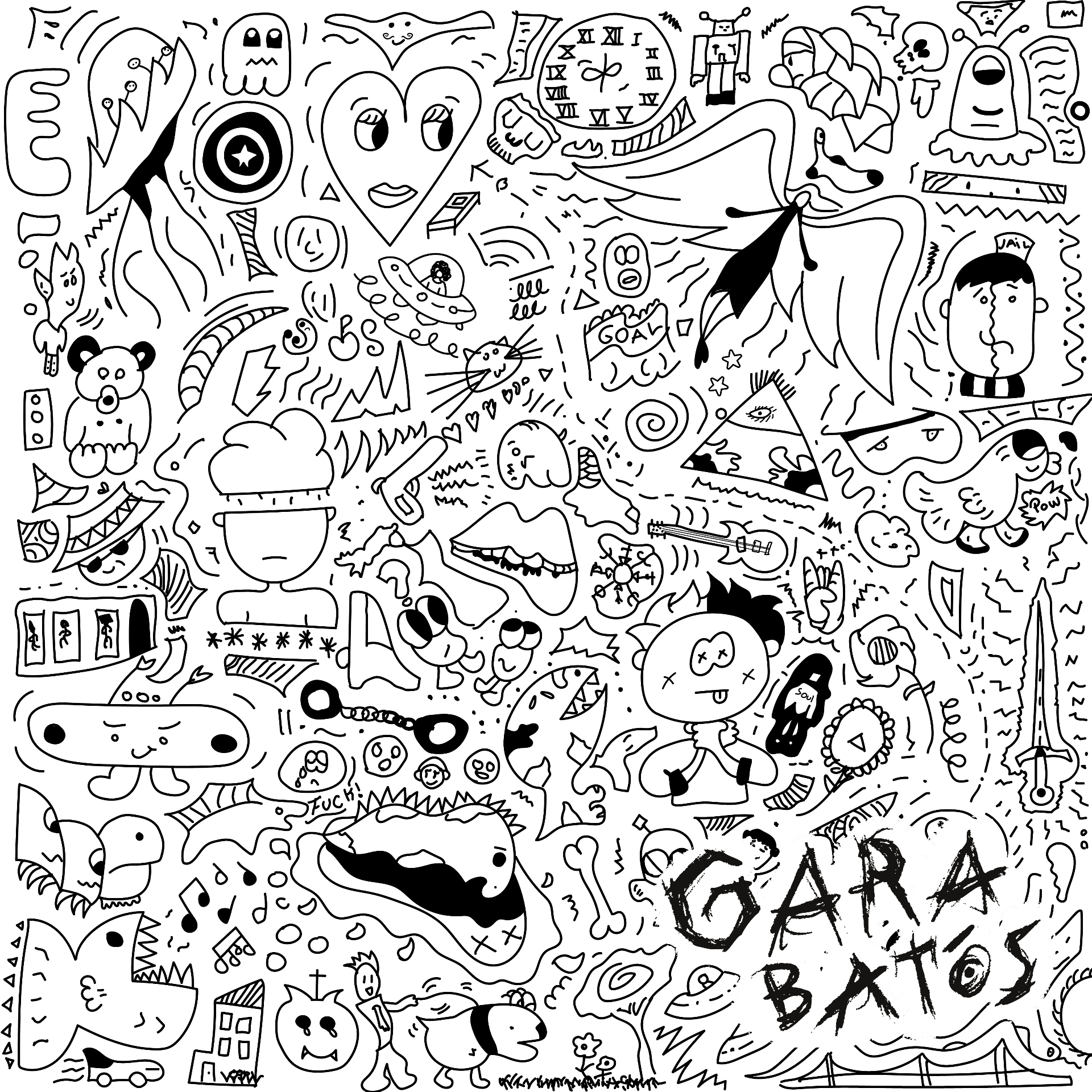 Portada de Garabatos